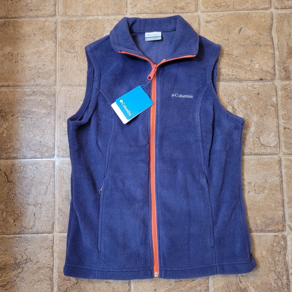 women's xs Columbia vest NWT